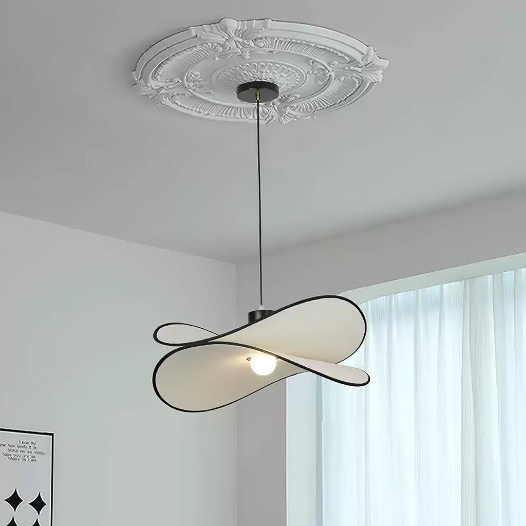 Doranera Fabric Pendant Light-Moonnatur