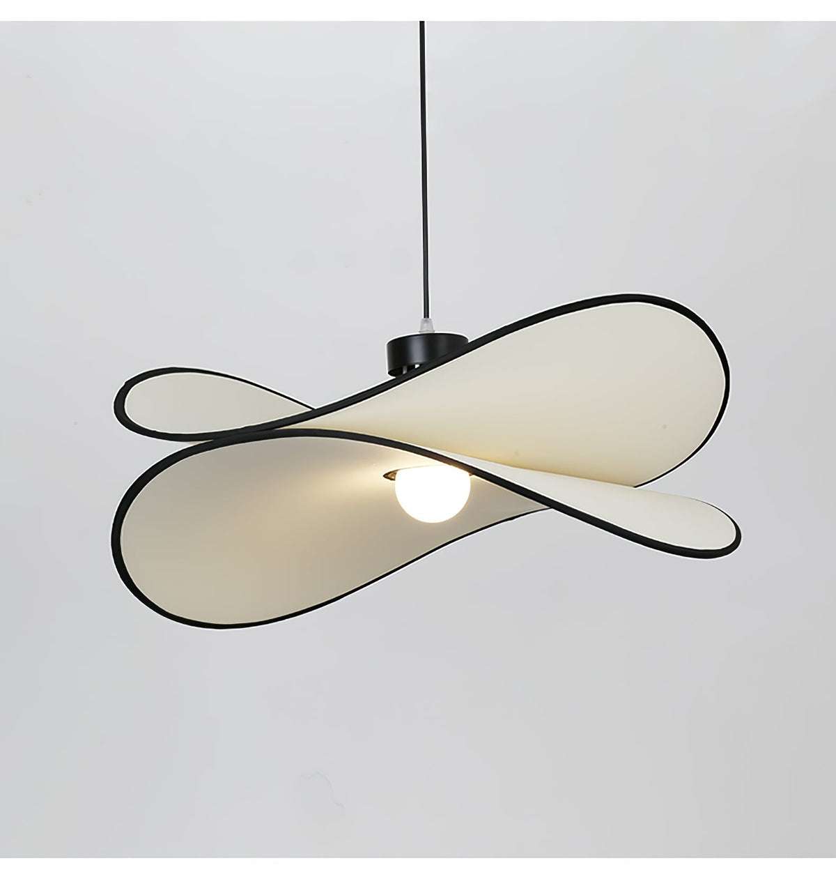 Doranera Fabric Pendant Light-Moonnatur