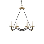 Lavenella Brass Chandelier-Moonnatur
