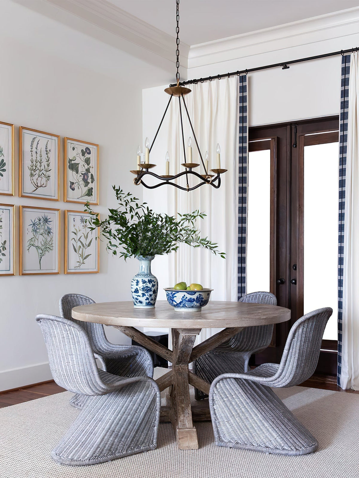 Lavenella Brass Chandelier-Moonnatur