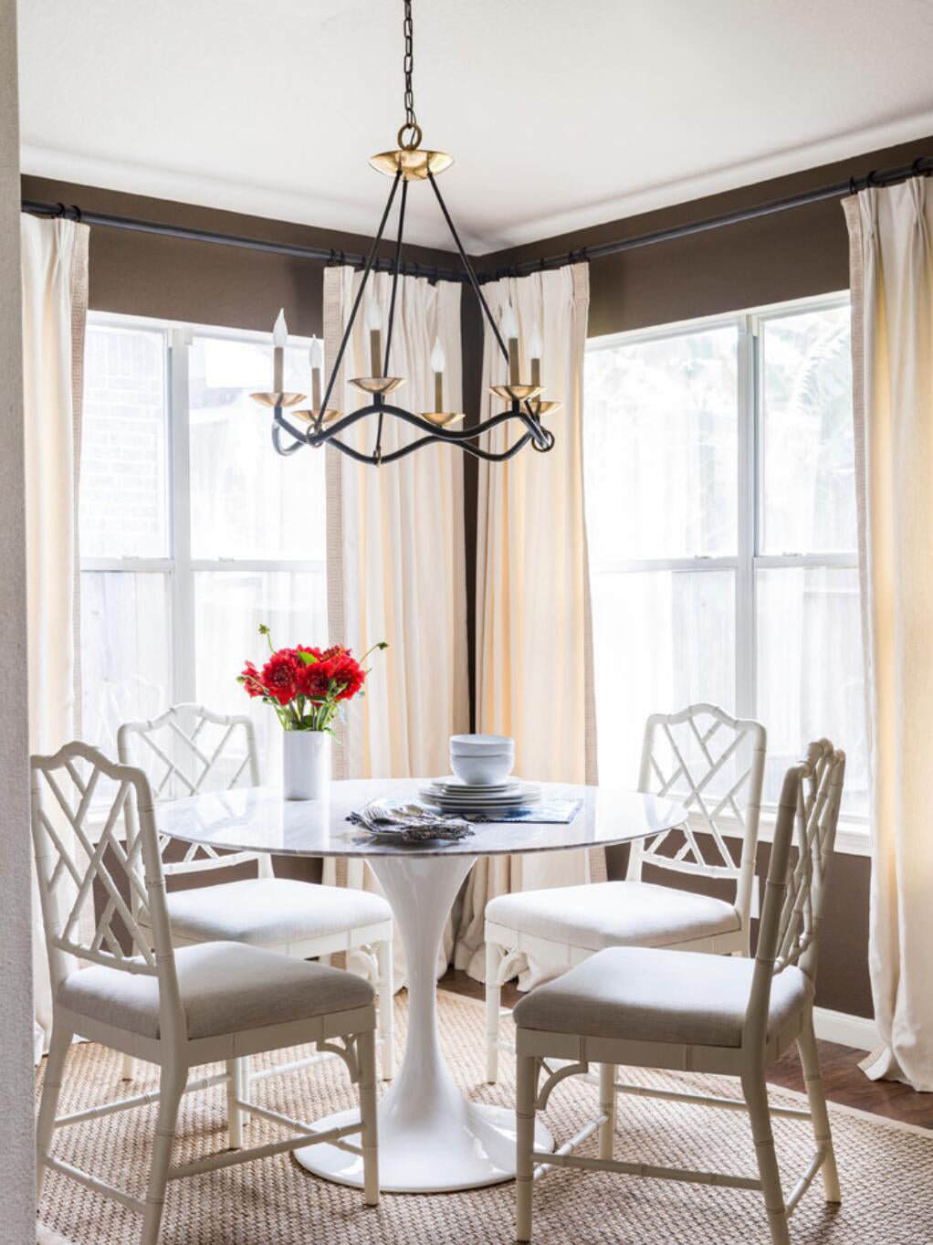 Lavenella Brass Chandelier-Moonnatur