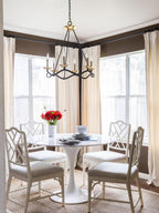 Lavenella Brass Chandelier-Moonnatur
