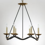 Lavenella Brass Chandelier-Moonnatur