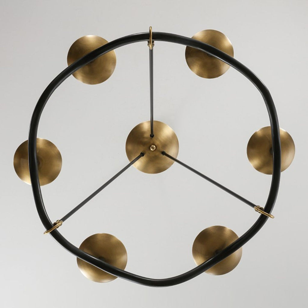 Lavenella Brass Chandelier-Moonnatur