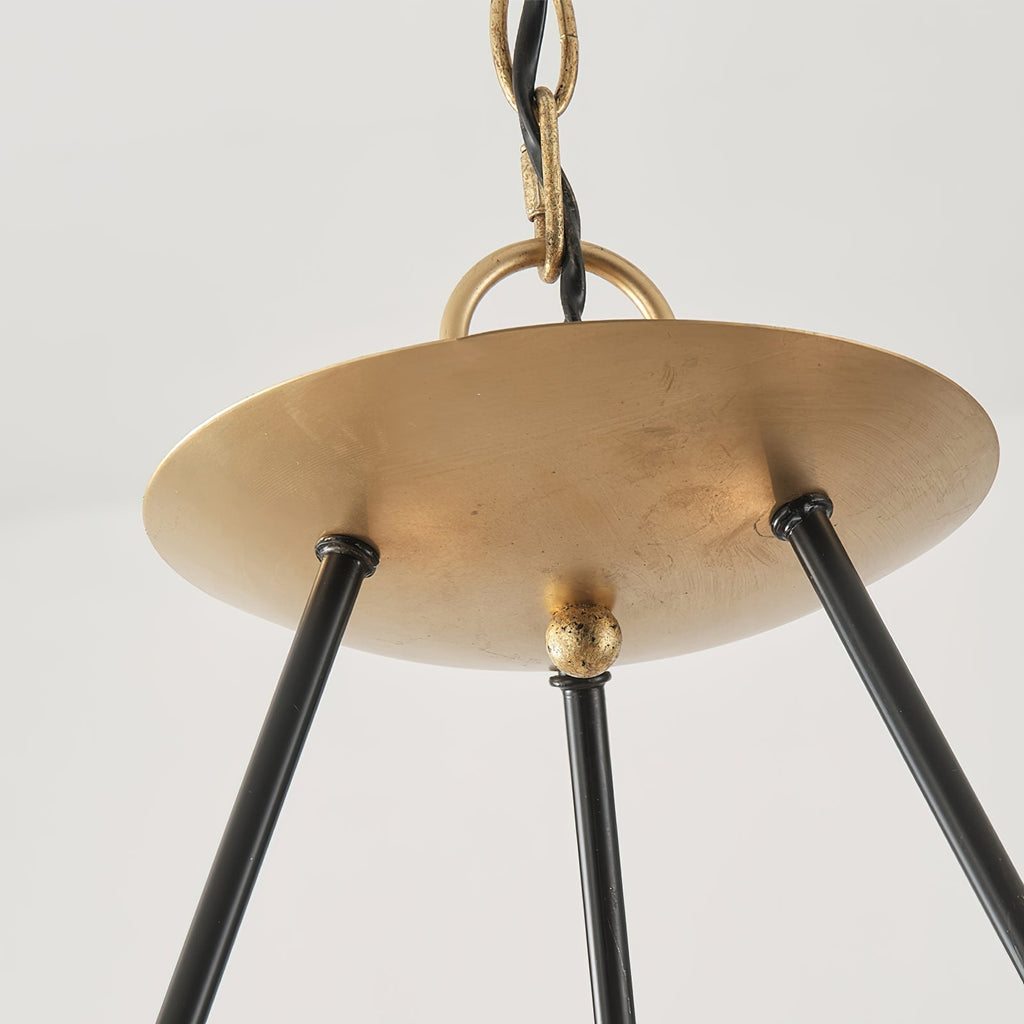 Lavenella Brass Chandelier-Moonnatur