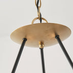Lavenella Brass Chandelier-Moonnatur