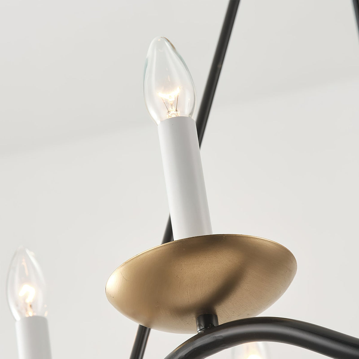 Lavenella Brass Chandelier-Moonnatur