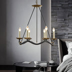 Lavenella Brass Chandelier-Moonnatur