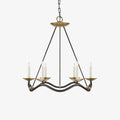 Lavenella Brass Chandelier-Moonnatur