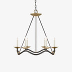 Lavenella Brass Chandelier-Moonnatur