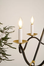 Lavenella Brass Chandelier-Moonnatur