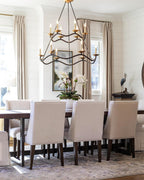 Ambellark Brass Chandelier-Moonnatur