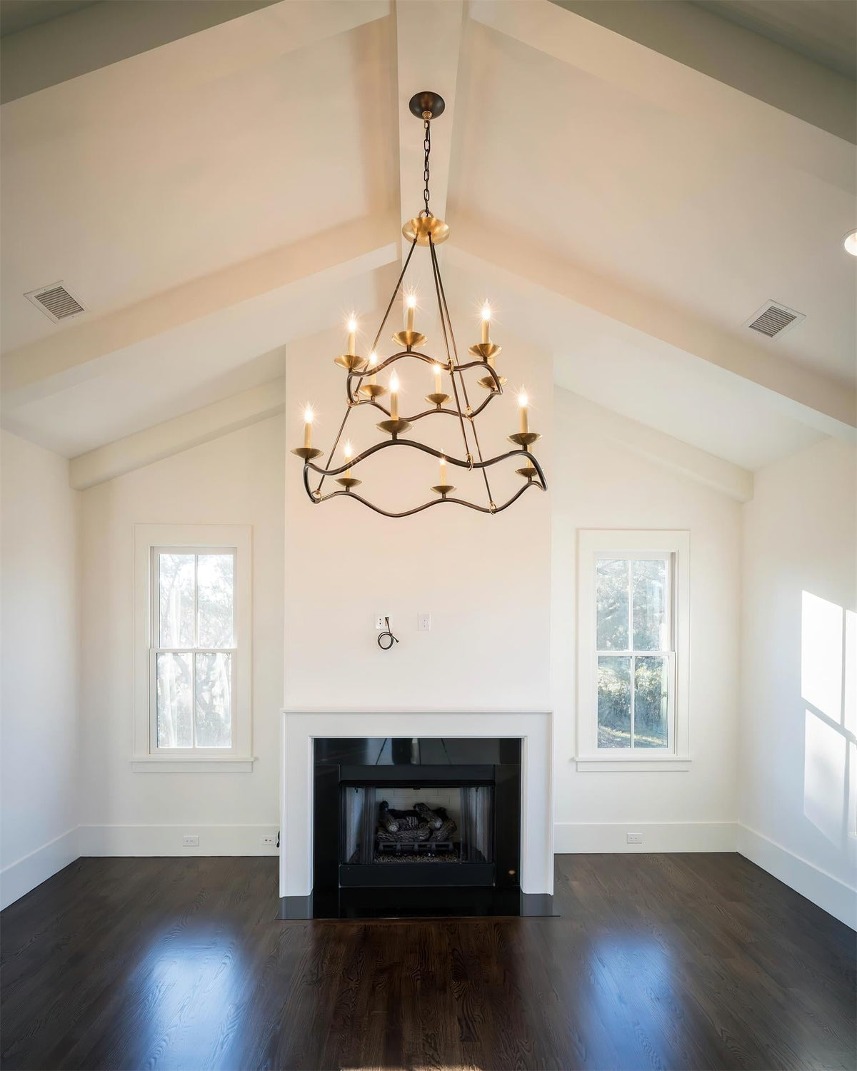 Ambellark Brass Chandelier-Moonnatur