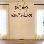 Ambellark Brass Chandelier-Moonnatur