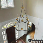 Ambellark Brass Chandelier-Moonnatur
