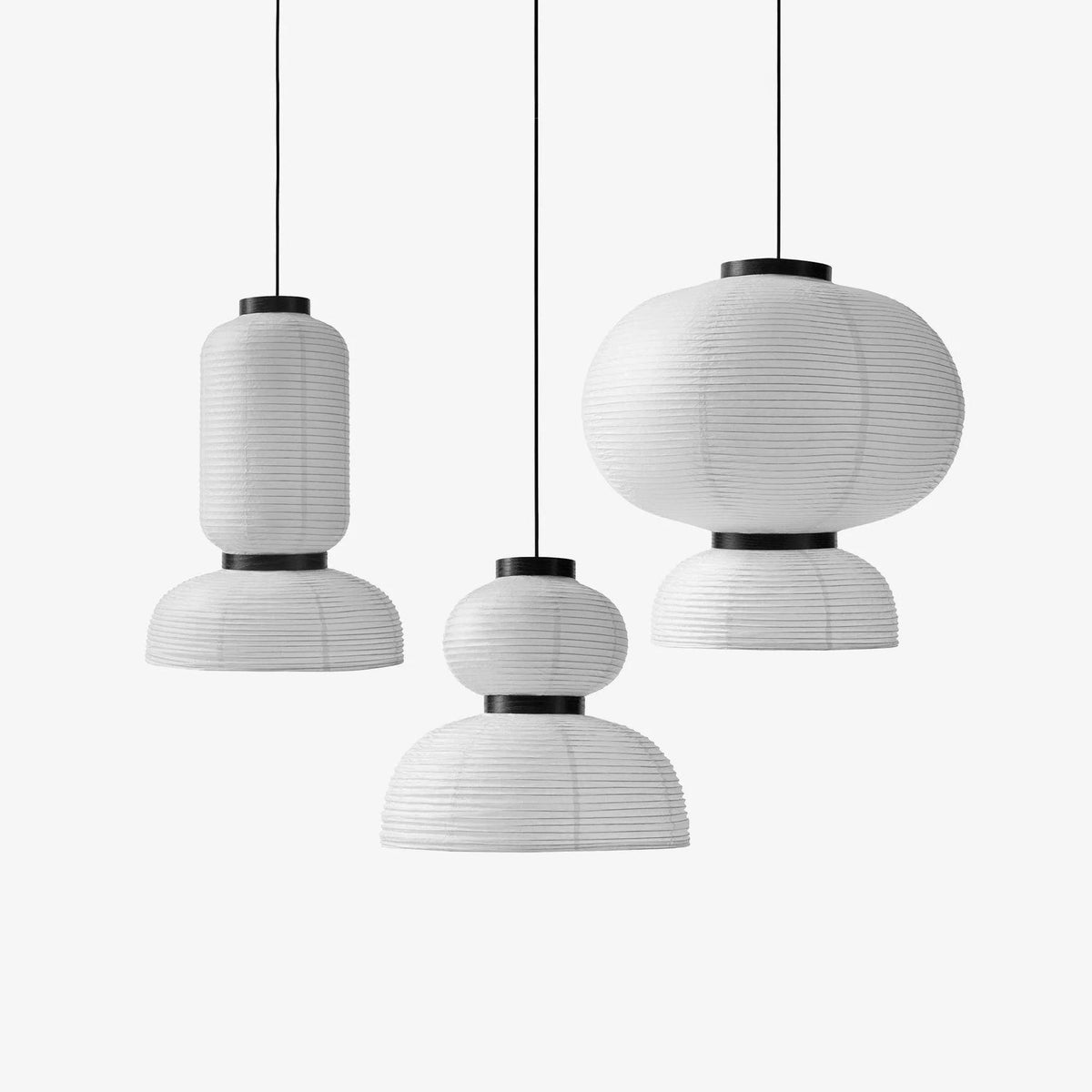 Kestelle Paper Pendant Light-Moonnatur