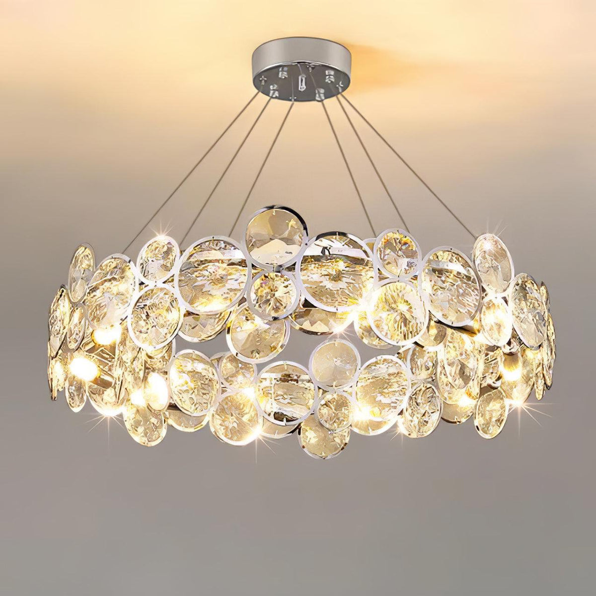 Orlenwyn Crystal Chandelier-Moonnatur