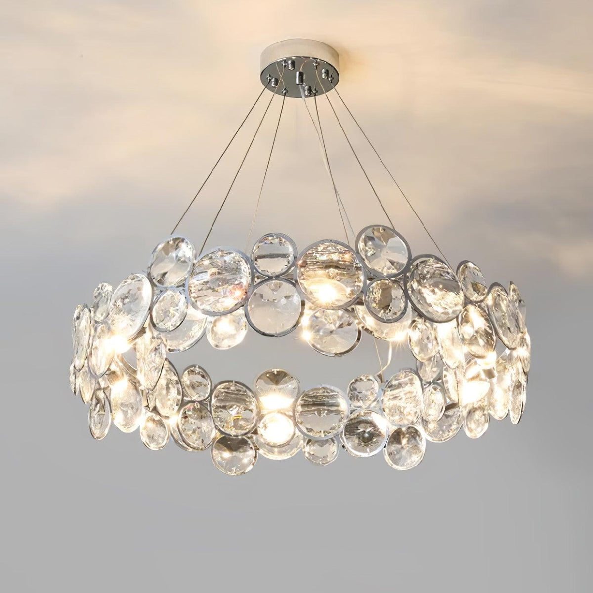 Orlenwyn Crystal Chandelier-Moonnatur