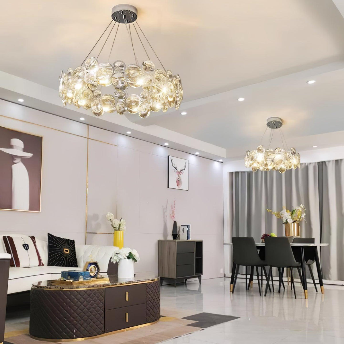 Orlenwyn Crystal Chandelier-Moonnatur