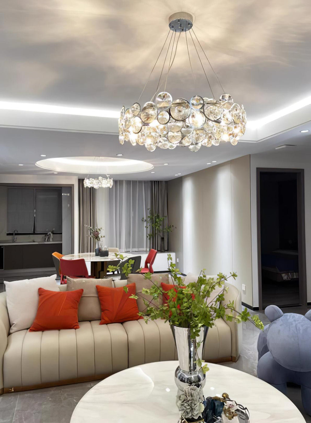 Orlenwyn Crystal Chandelier-Moonnatur