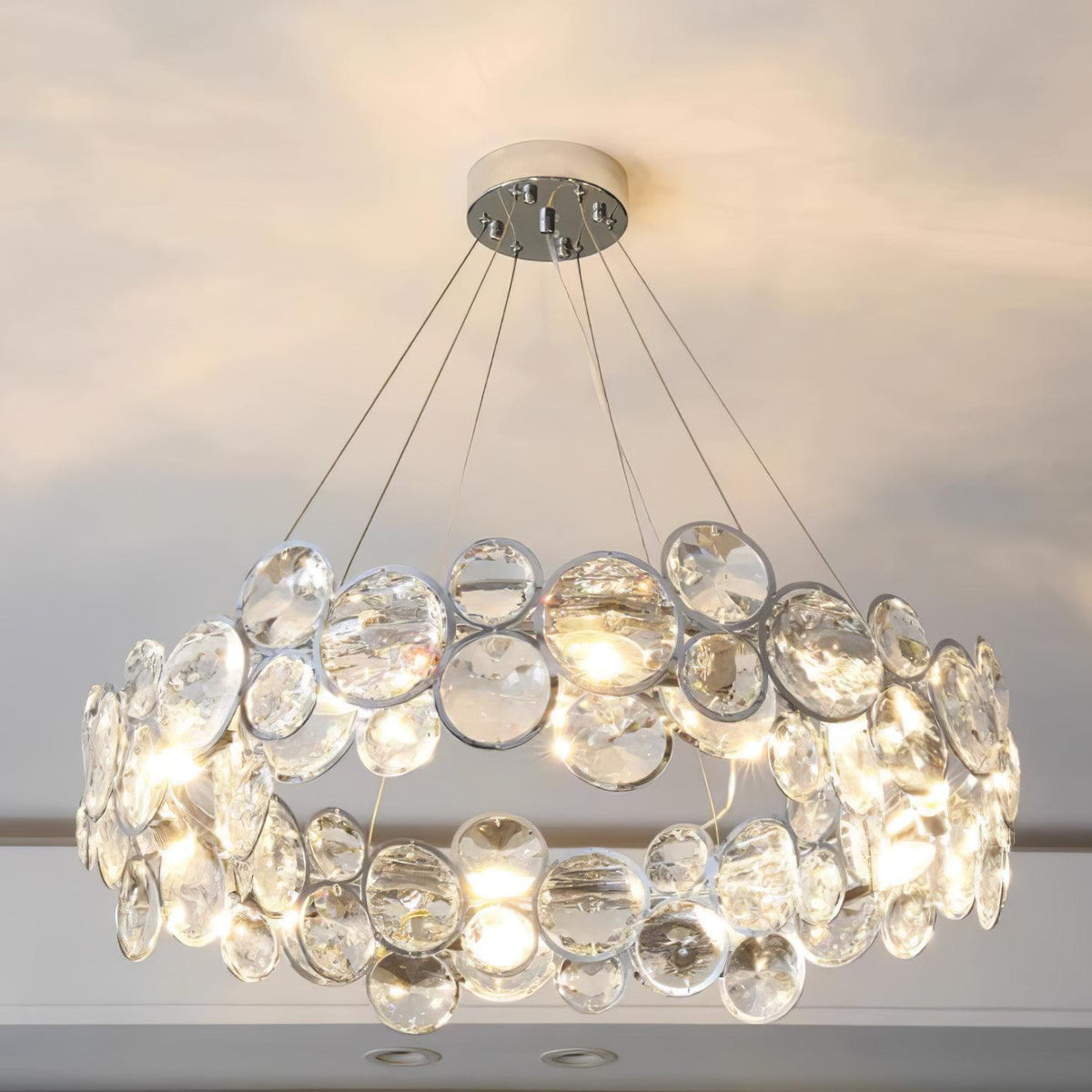 Orlenwyn Crystal Chandelier-Moonnatur