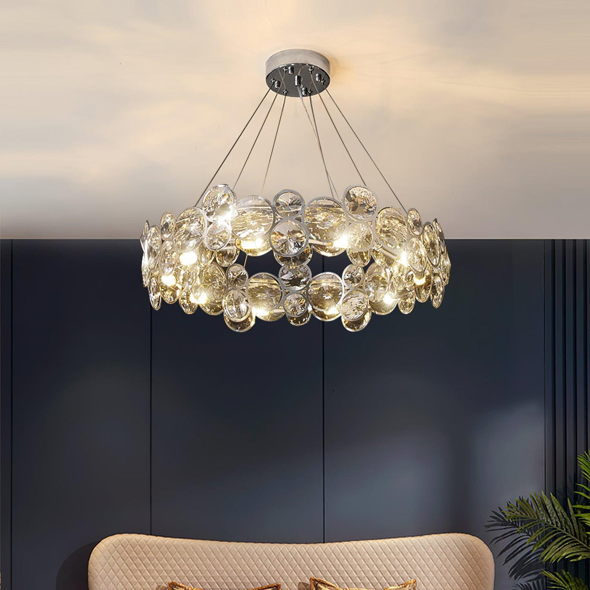 Orlenwyn Crystal Chandelier-Moonnatur