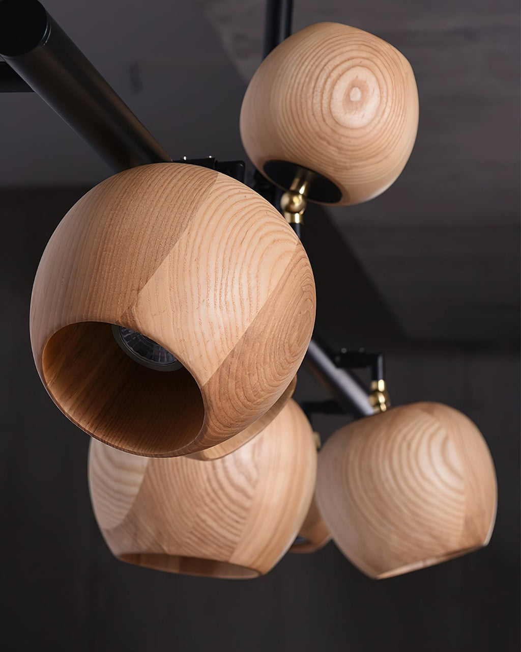Orlenena Wood Pendant Light-Moonnatur