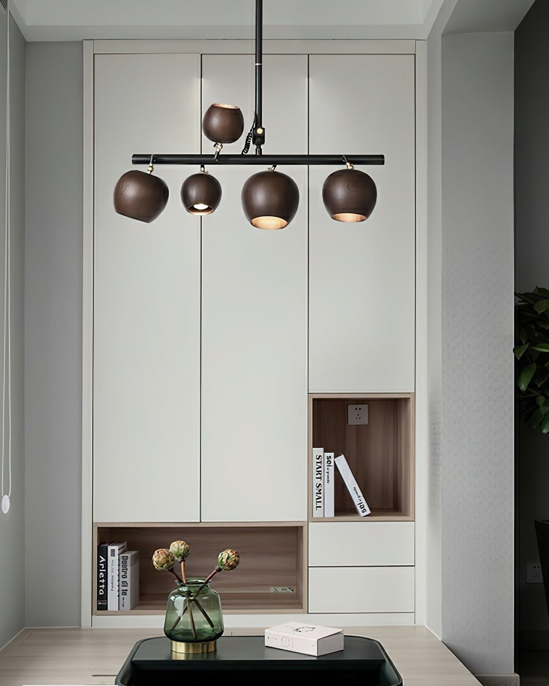 Orlenena Wood Pendant Light-Moonnatur
