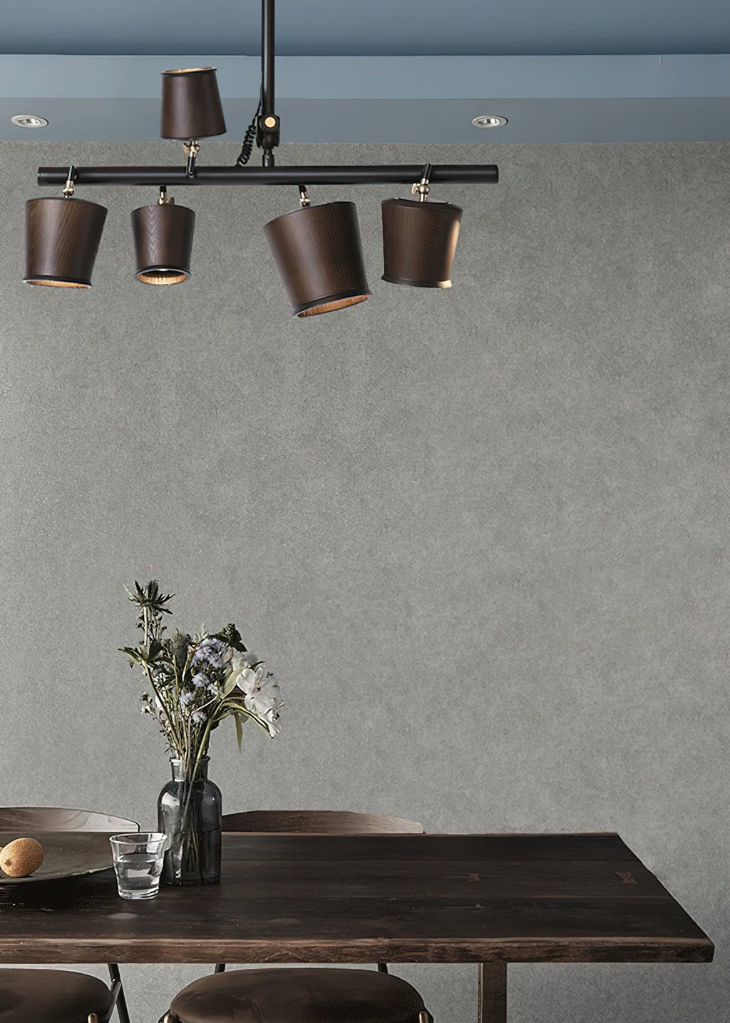 Orlenena Wood Pendant Light-Moonnatur