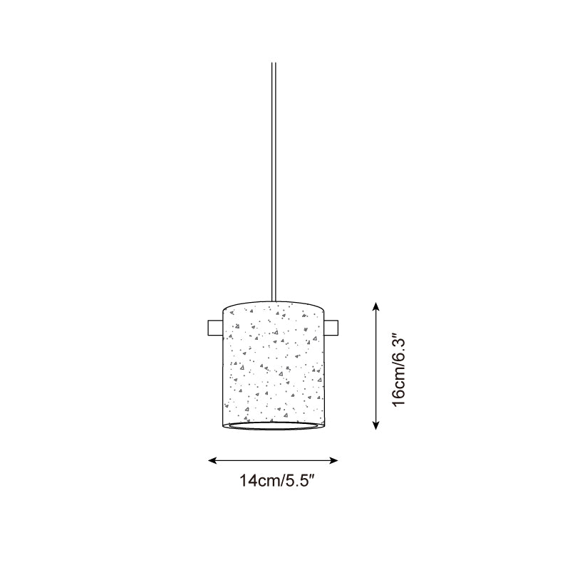 Breveneth Travertine Pendant Light-Moonnatur