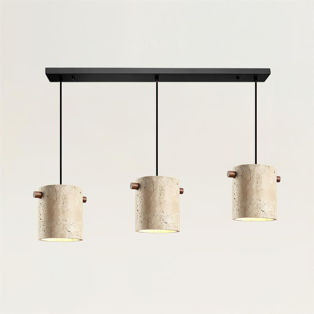 Breveneth Travertine Pendant Light-Moonnatur