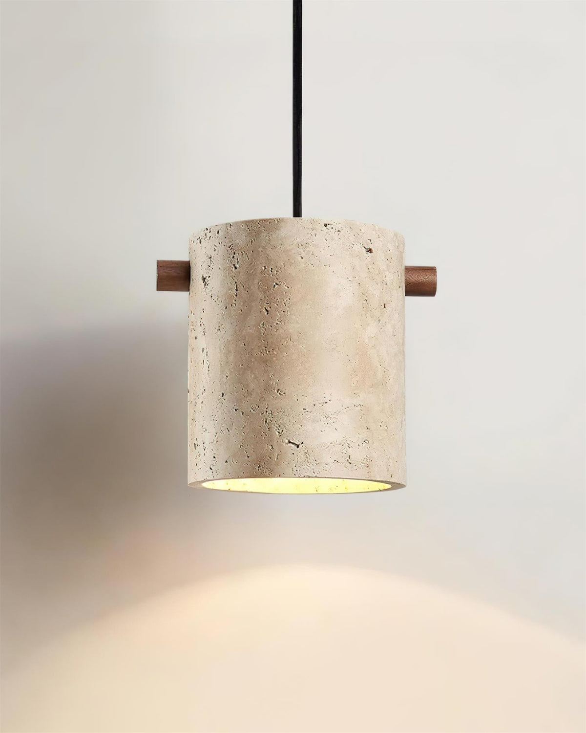 Breveneth Travertine Pendant Light-Moonnatur