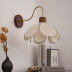Carnelvale Fabric Wall Light-Moonnatur