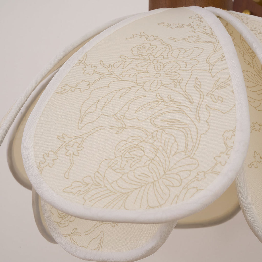 Carnelvale Fabric Wall Light-Moonnatur