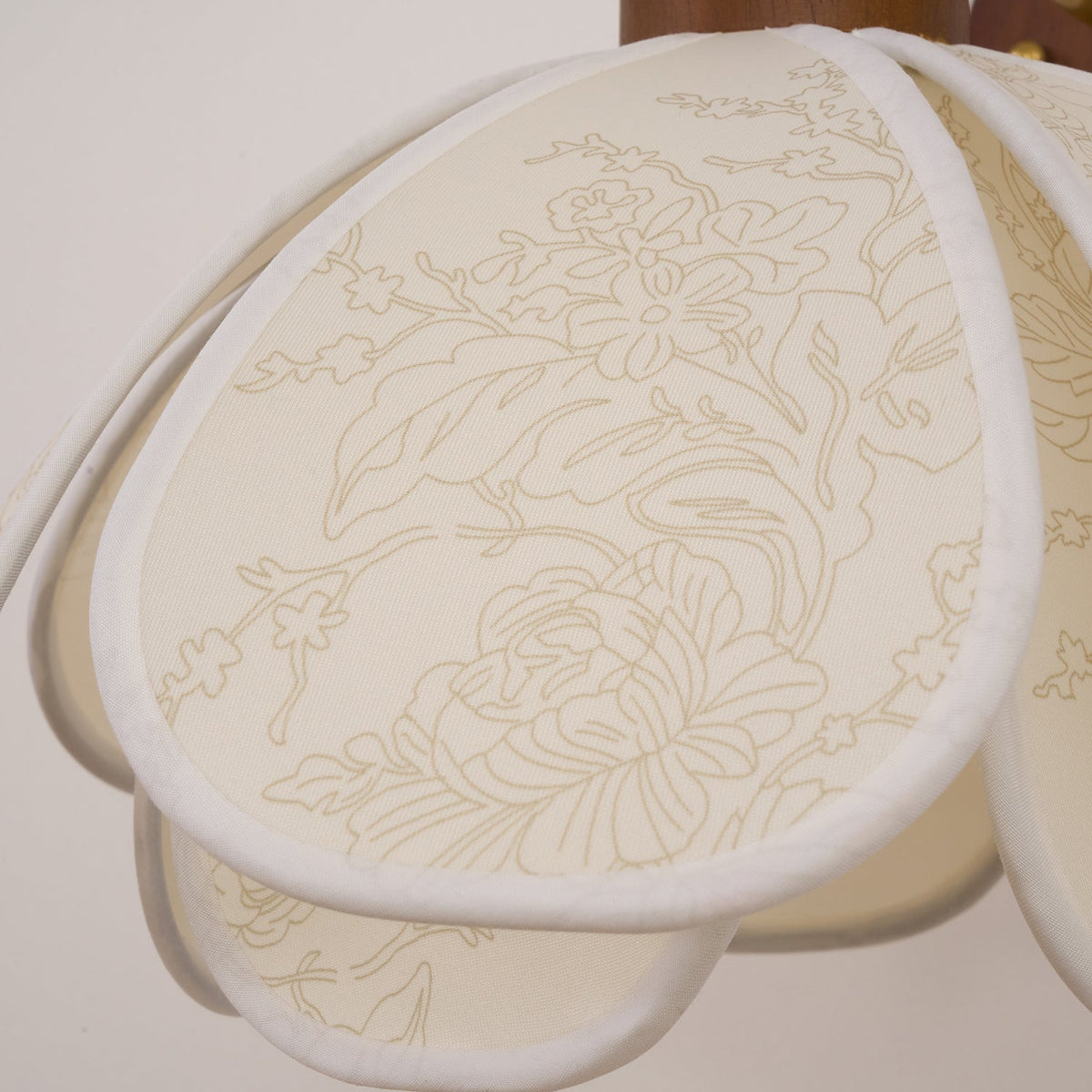 Carnelvale Fabric Wall Light-Moonnatur