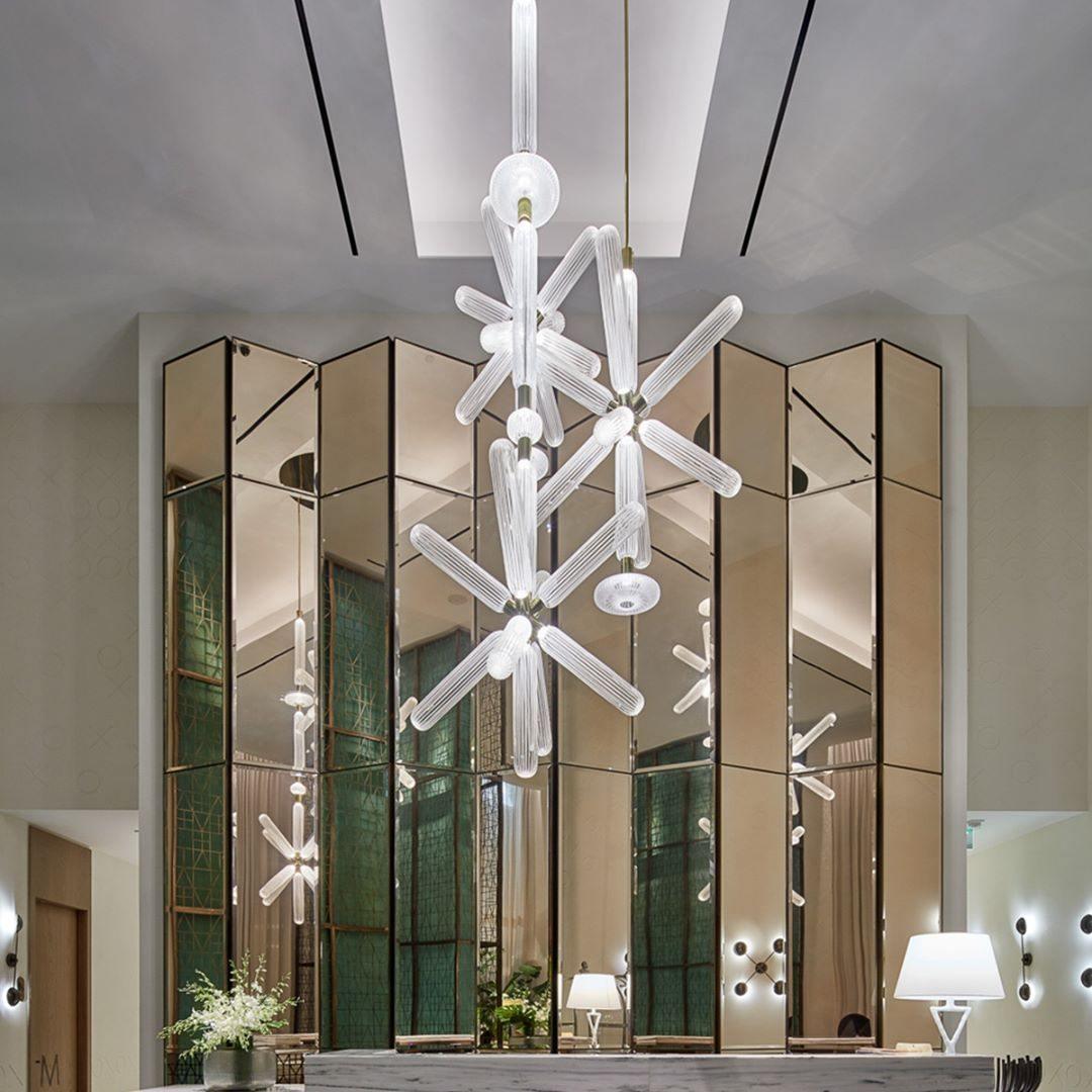 Elysara Glass Pendant Light-Moonnatur