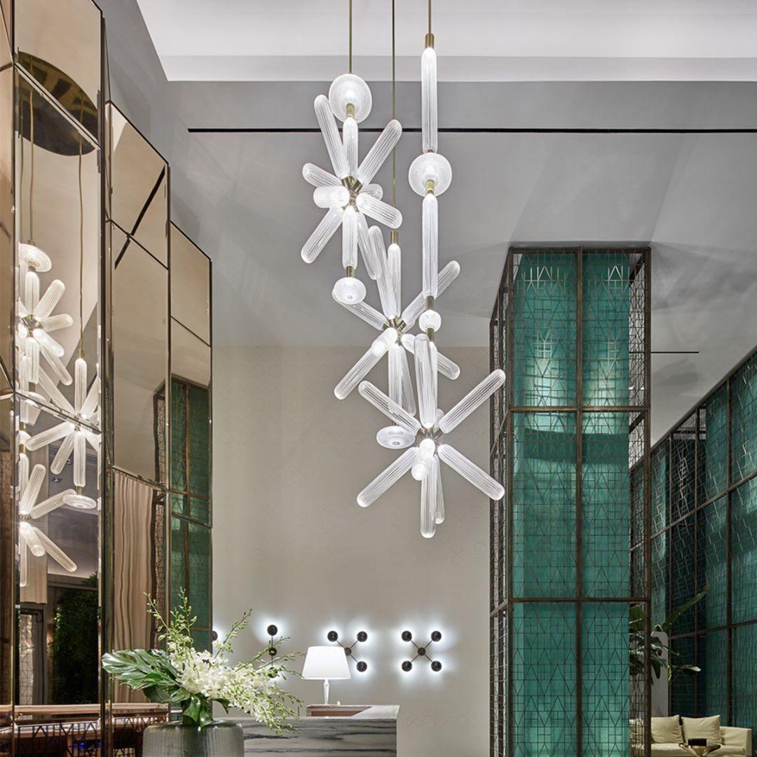 Elysara Glass Pendant Light-Moonnatur