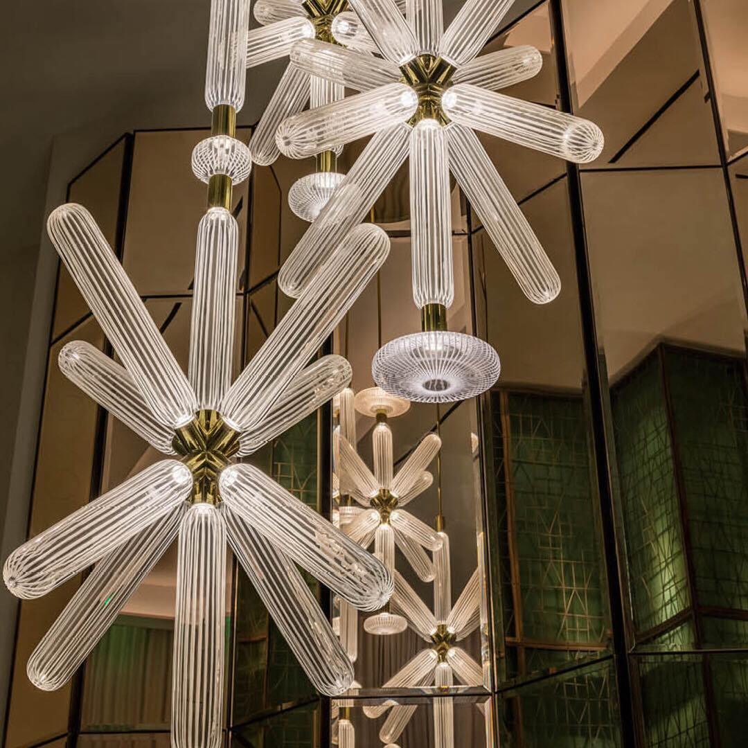 Elysara Glass Pendant Light-Moonnatur