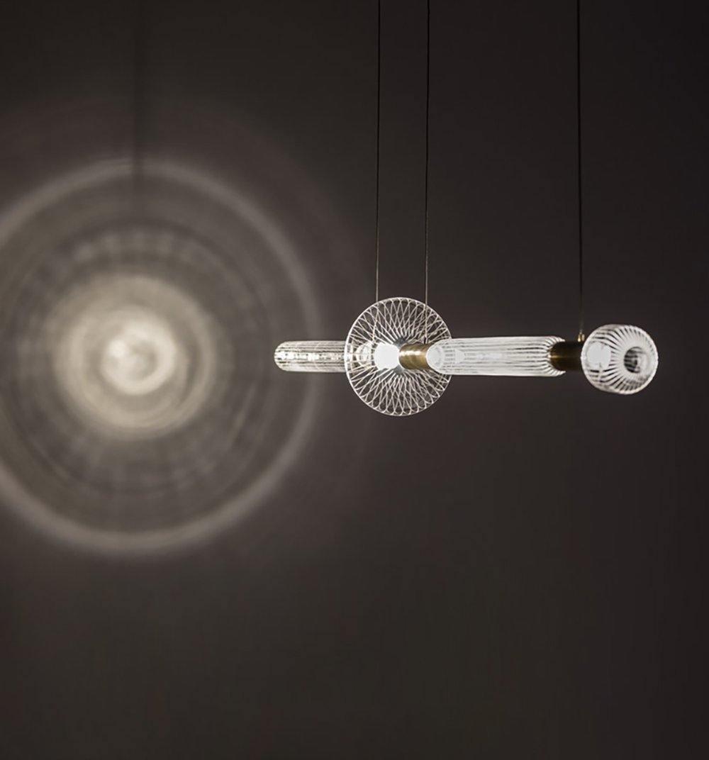 Elysara Glass Pendant Light-Moonnatur