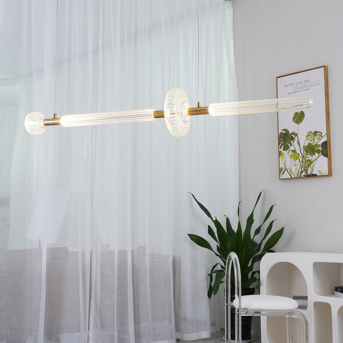 Elysara Glass Pendant Light-Moonnatur