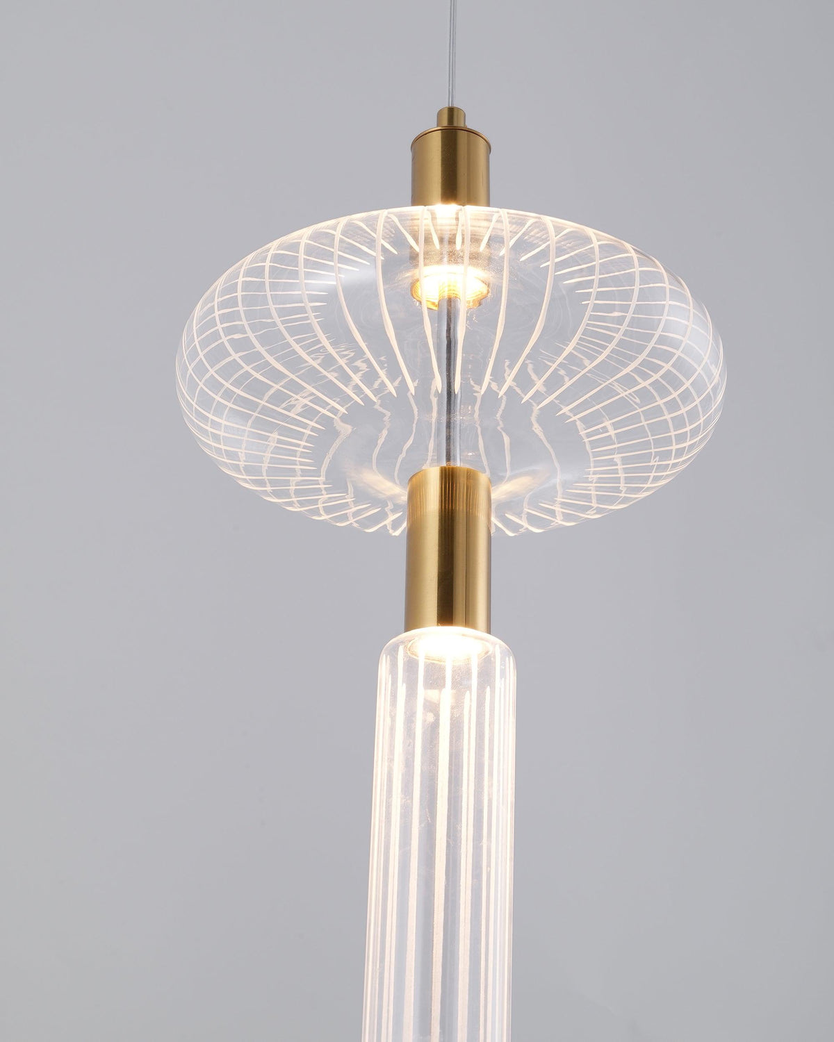 Elysara Glass Pendant Light-Moonnatur