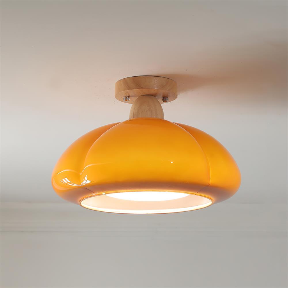 Zelvengrove Wood Ceiling Light-Moonnatur