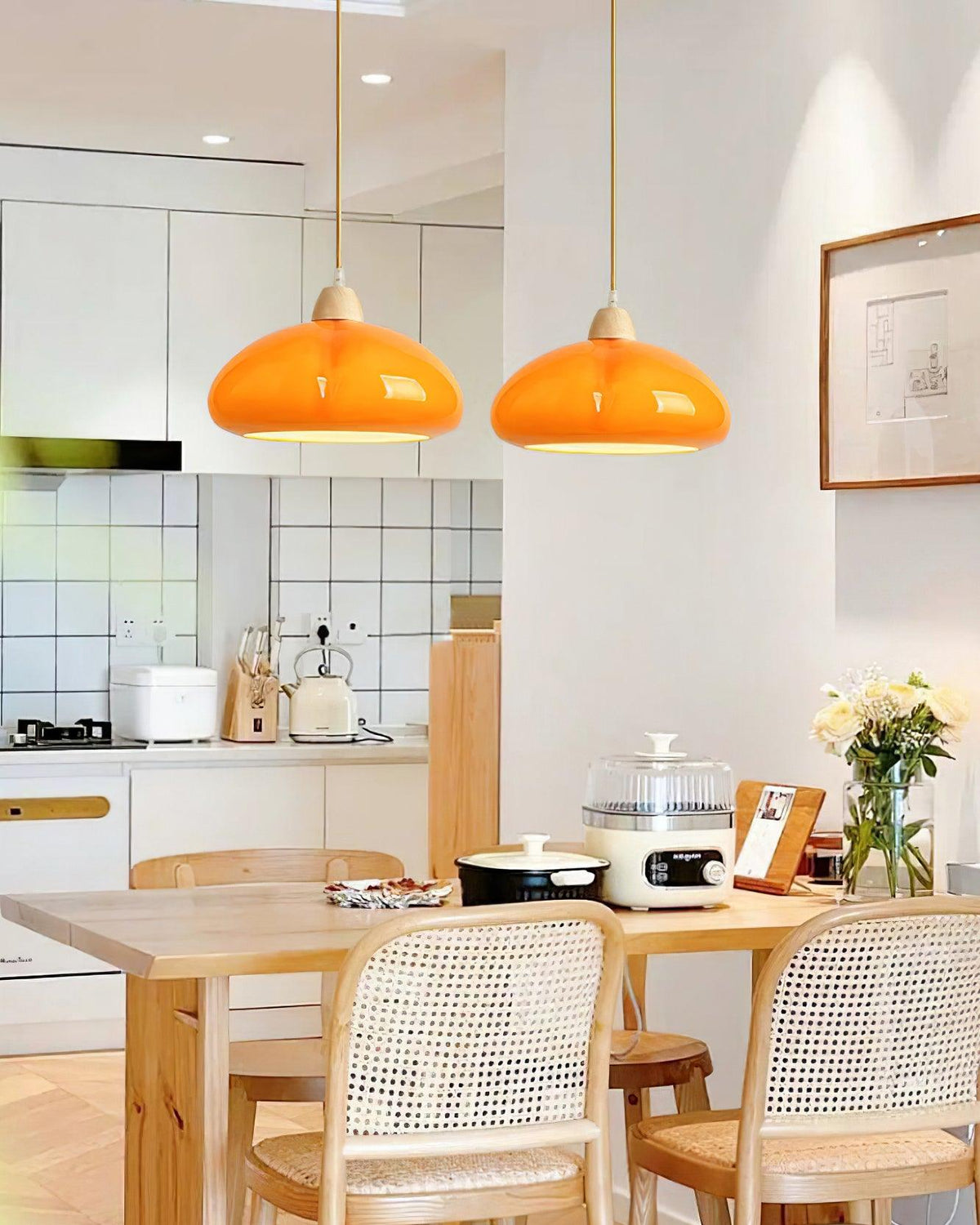 Sardenevia Glass Pendant Light-Moonnatur