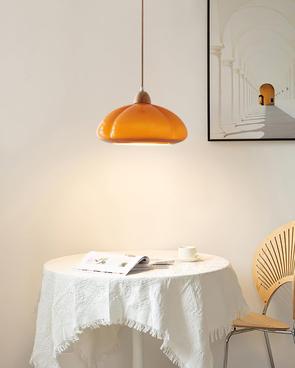 Sardenevia Glass Pendant Light-Moonnatur