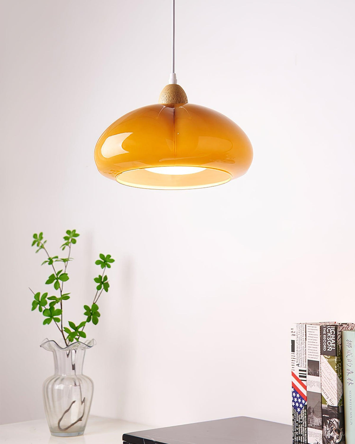 Sardenevia Glass Pendant Light-Moonnatur