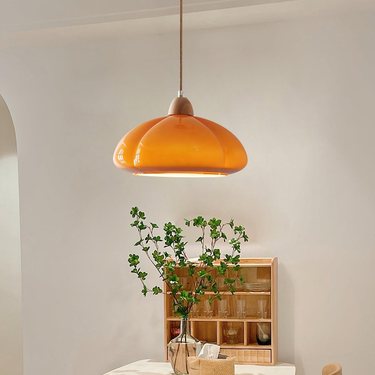 Sardenevia Glass Pendant Light-Moonnatur