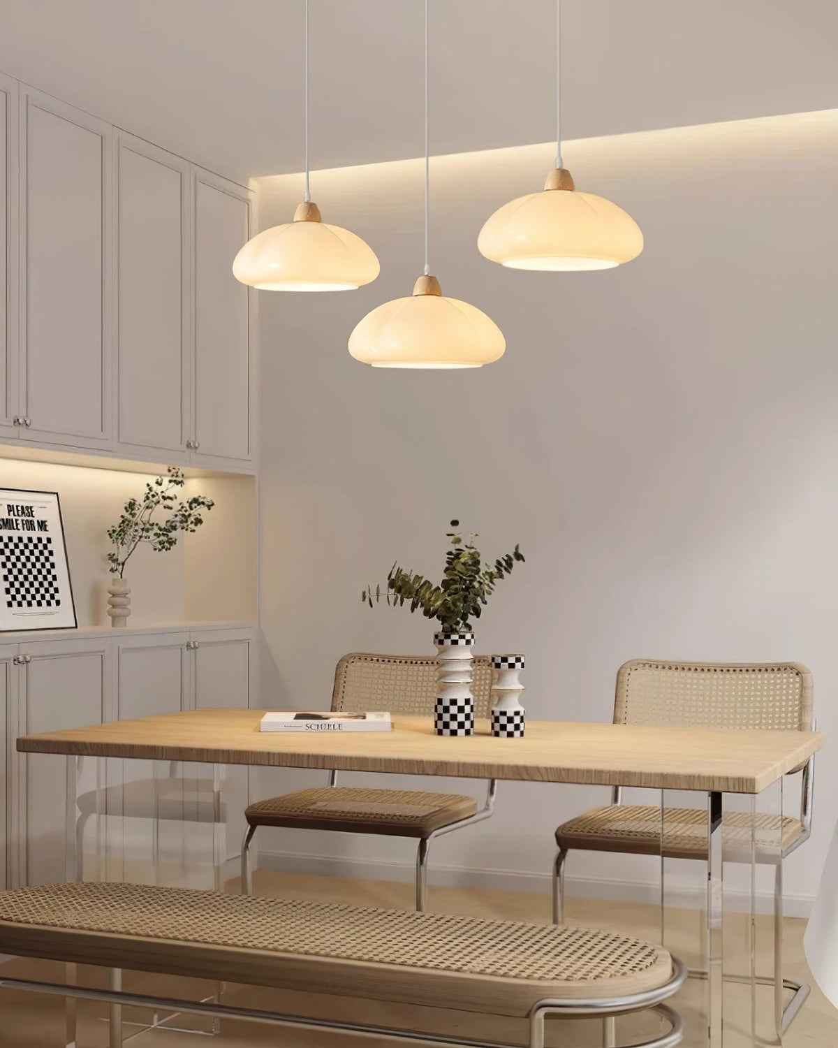 Sardenevia Glass Pendant Light-Moonnatur
