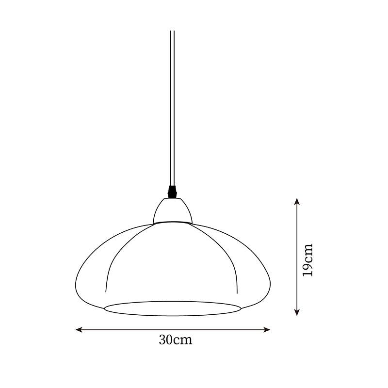 Sardenevia Glass Pendant Light-Moonnatur