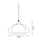Sardenevia Glass Pendant Light-Moonnatur