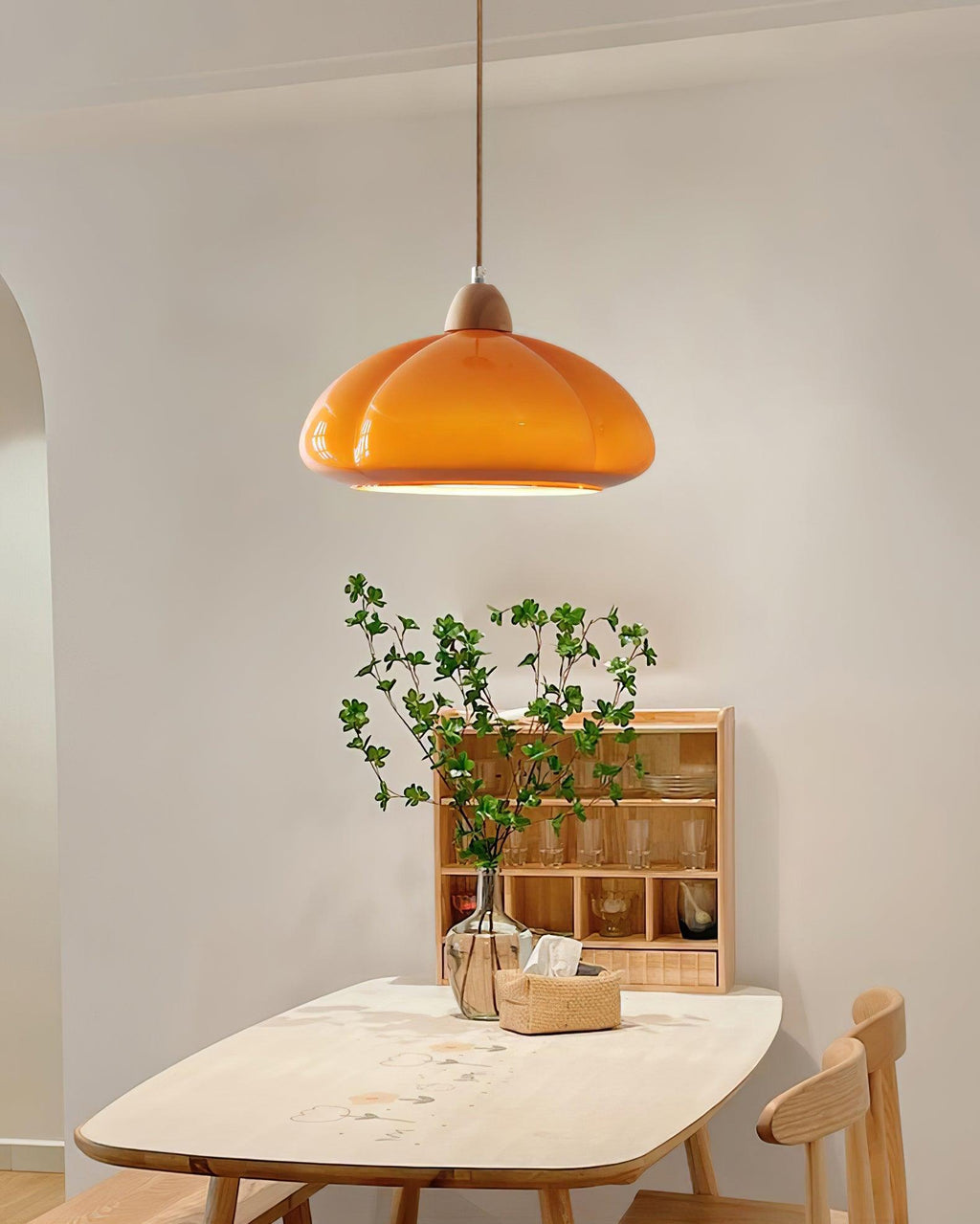 Sardenevia Glass Pendant Light-Moonnatur